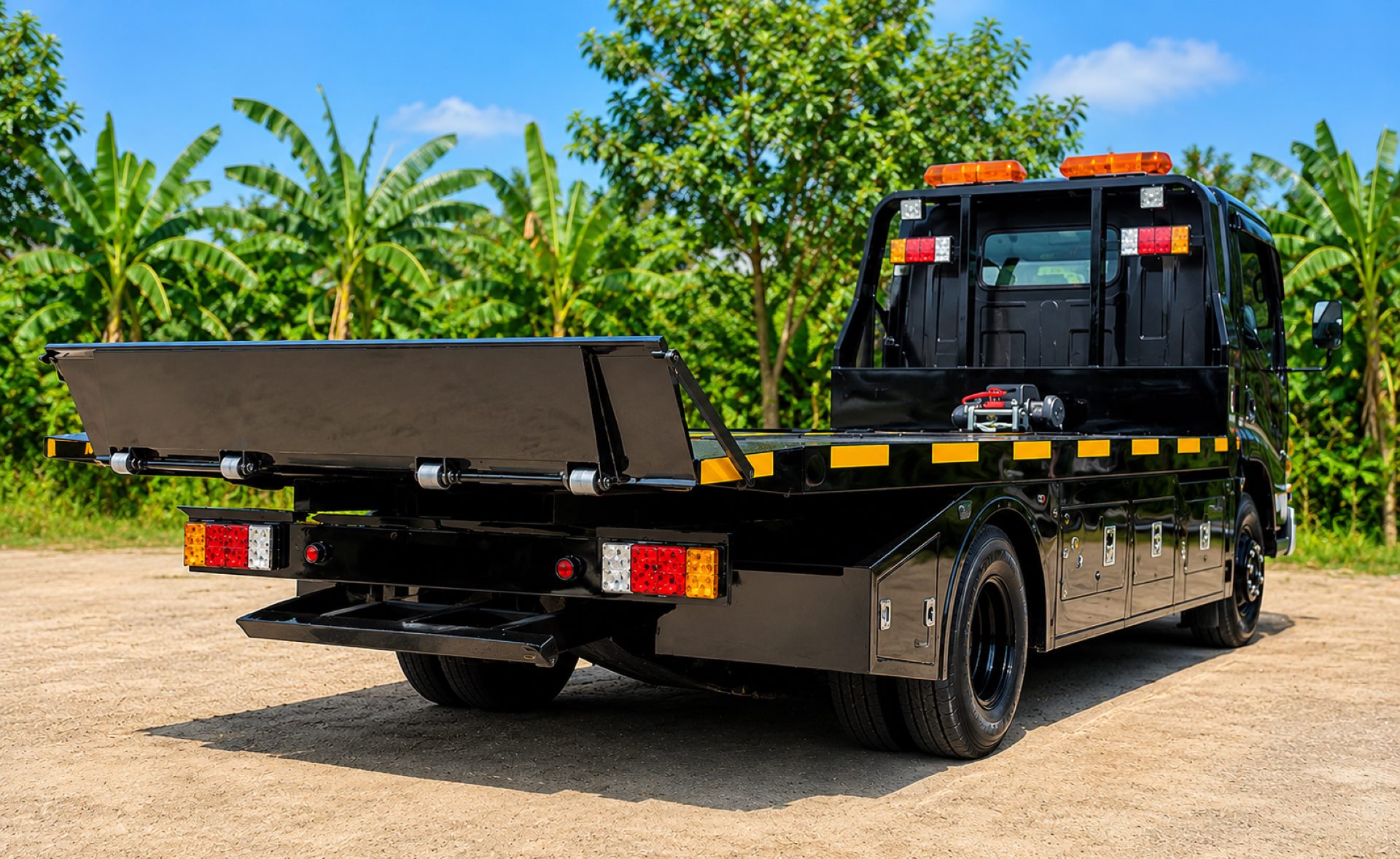 Fasilitas Produksi Towing Karoseri Towing Manual/Hidrolik