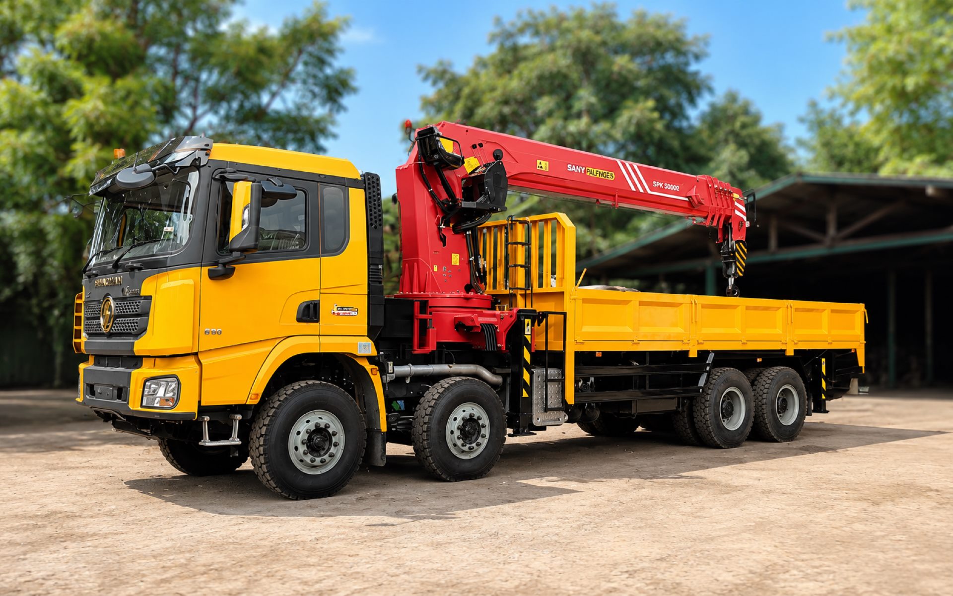Karoseri Crane Truck