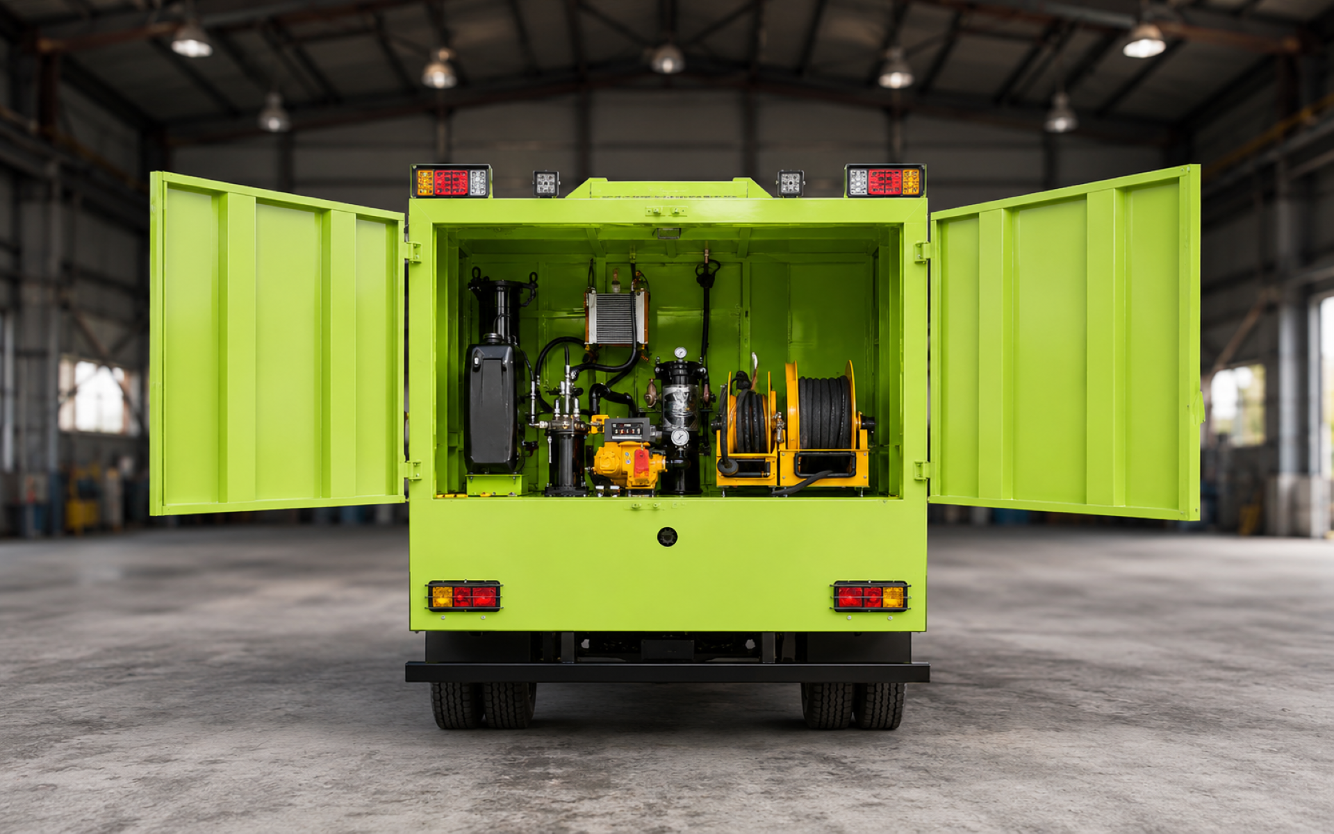 Fuel Truck Hydraulic System Karoseri Fuel Truck Tambang