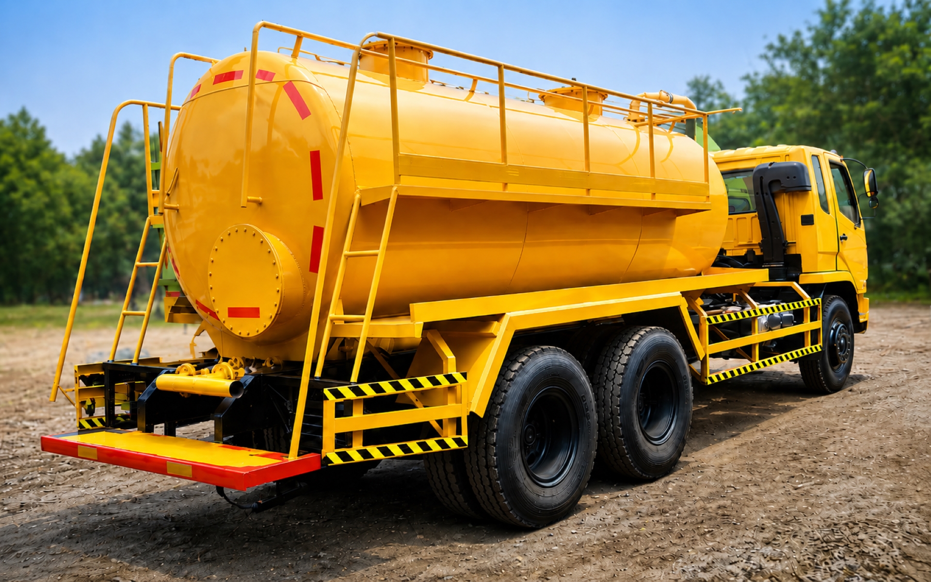 Karoseri Tangki Vacuum Crude Oil AUT 88 Karoseri Tangki