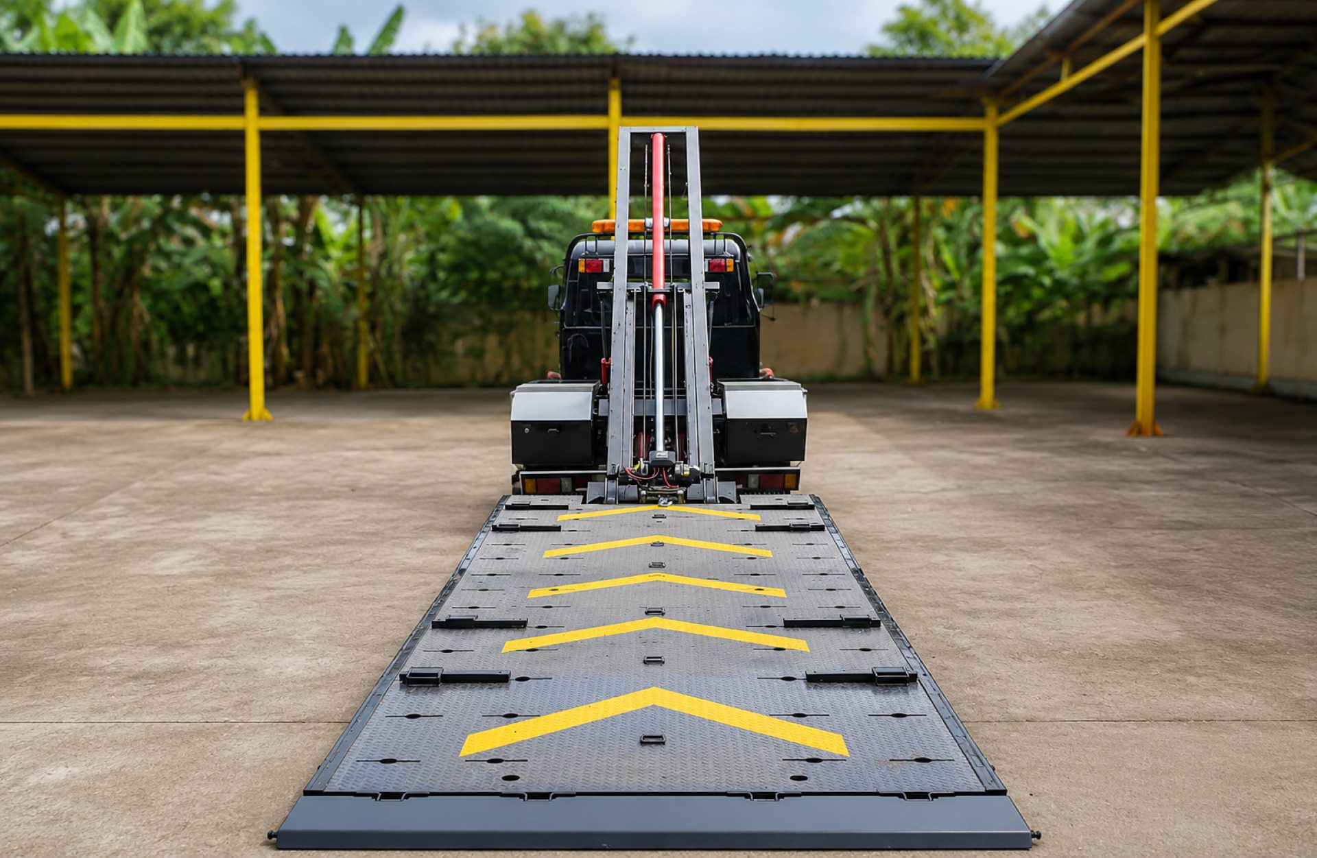 Platform Towing Hidrolik Karoseri Towing Manual/Hidrolik